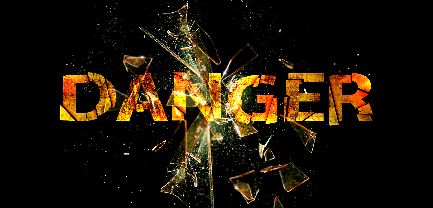 Danger_Text___Yellow_Fire_by_flashmac
